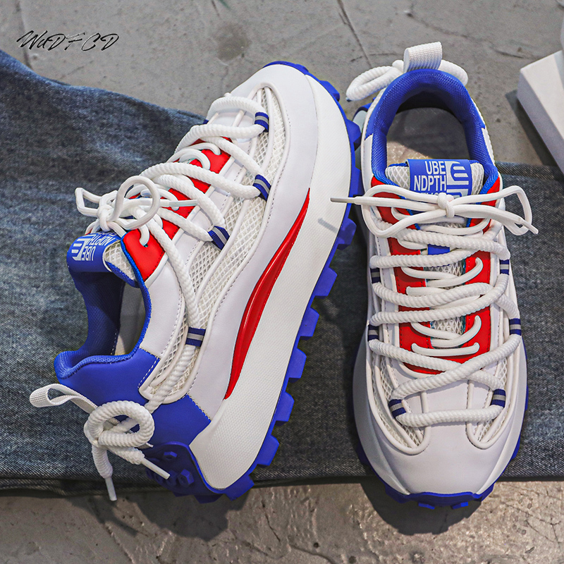 Crossfit Hard - Chunky Sneaker Męskie designerskie buty do